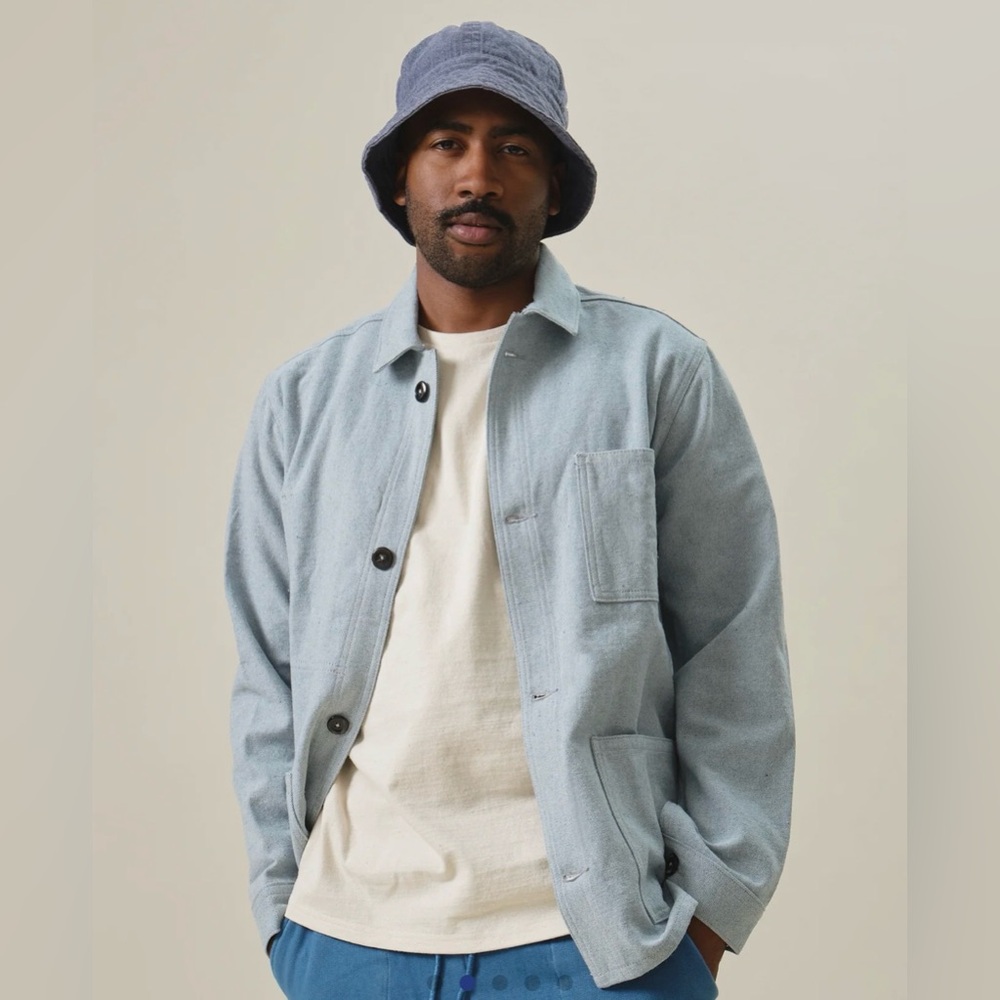 NWT Industry of all nations New work jacket denim - Picture 2 of 7